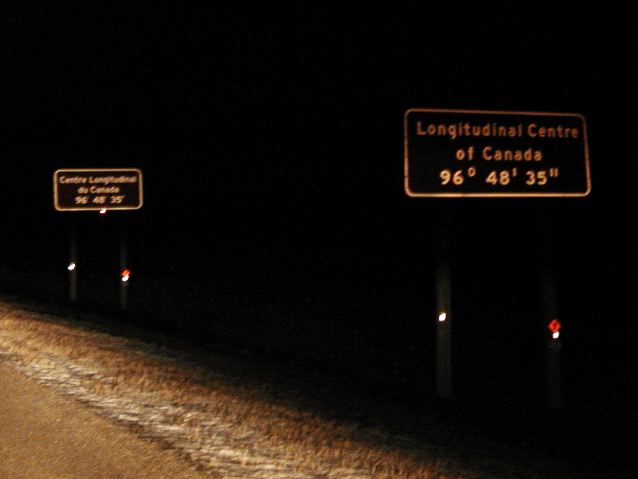 Longitudinal Center of Canada