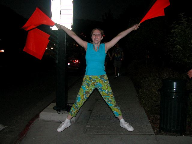 Flag Girl