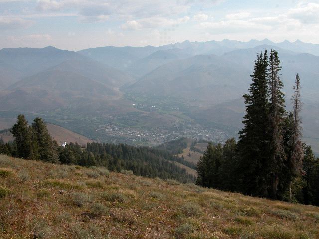 Looking Down on Ketchum