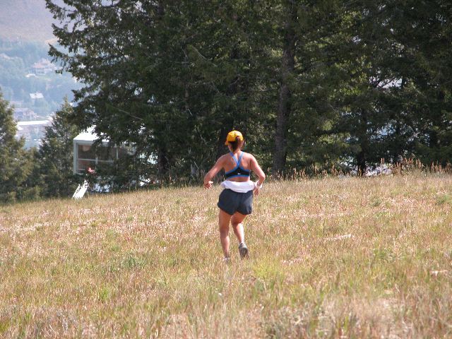 Running DOWN the mountain