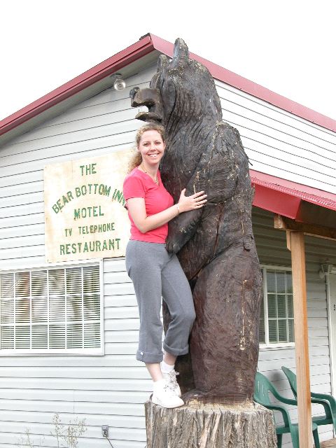 Marilyn with the Bear