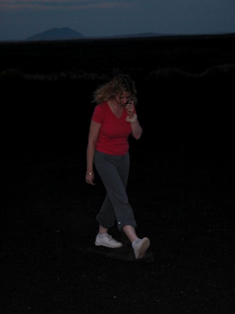 Marilyn on Phone