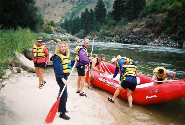 Beaching the Raft