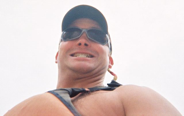 Tim Ballard Posing