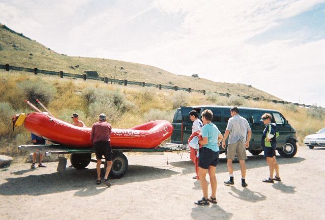 Loading the Van